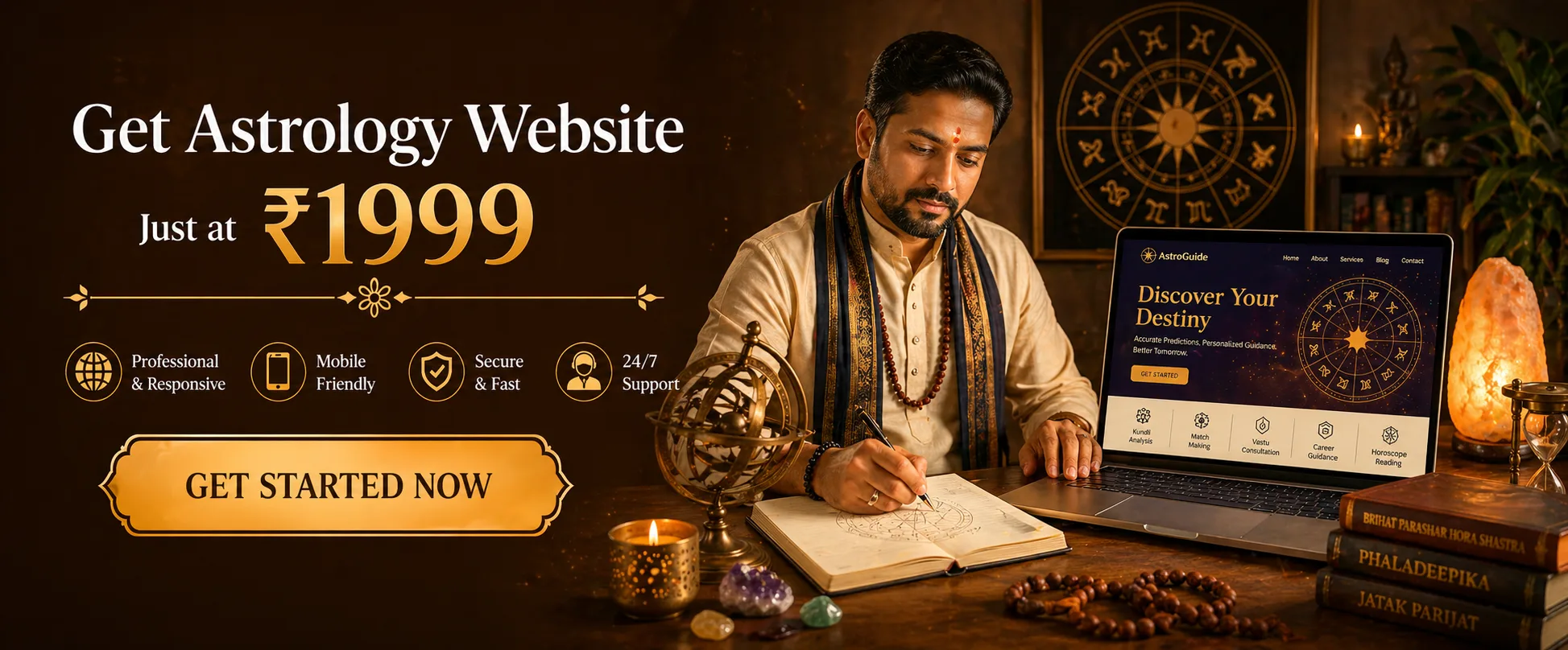 Astrology website in 1999